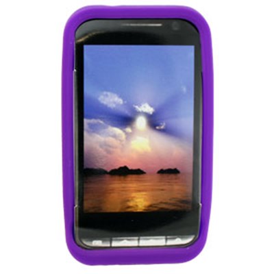 Samsung Compatible Silicone Skin Cover - Purple ILS-SAD600-PP