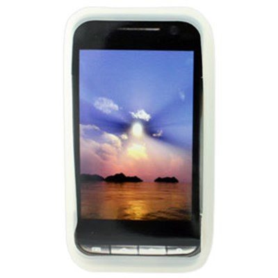 Samsung Compatible Silicone Skin Cover - Transparent Clear ILS-SAD600-TCL