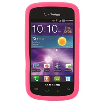 Samsung Compatible Silicone Skin Cover - Pink ILS-SAI110-PI