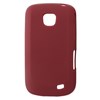 Samsung Compatible Silicone Skin Cover - Dark Red ILS-SAI110-RD Image 2