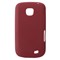 Samsung Compatible Silicone Skin Cover - Dark Red ILS-SAI110-RD Image 2