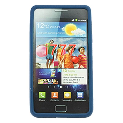 Samsung Compatible Silicone Skin Cover - Navy Blue ILS-SAI777-BU