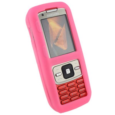 Samsung Compatible Silicone Skin Cover - Pink ILS-SAM540-PI