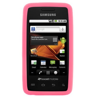 Samsung Compatible Silicone Skin Cover - Pink ILS-SAM820-PI