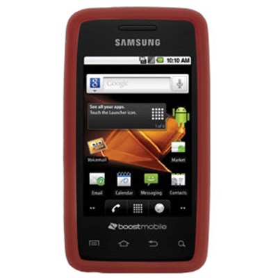 Samsung Compatible Silicone Skin Cover - Dark Red ILS-SAM820-RD
