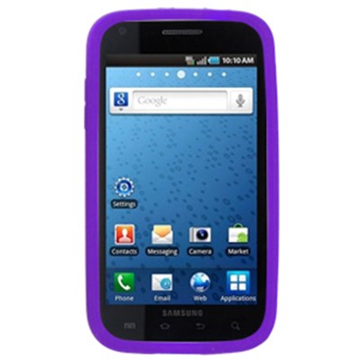 Samsung Compatible Silicone Skin Cover - Purple  ILS-SAT989-PP