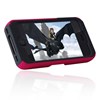Apple Compatible Incipio SILICRYLIC Kickstand - Grey and Magenta  IPH-630 Image 2