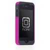 iPhone Compatible Incipio SILICRYLIC Case - Grey and Pink  IPH-639 Image 1