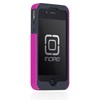 iPhone Compatible Incipio SILICRYLIC Case - Grey and Pink  IPH-639 Image 1
