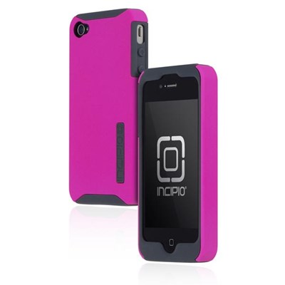 iPhone Compatible Incipio SILICRYLIC Case - Grey and Pink  IPH-639