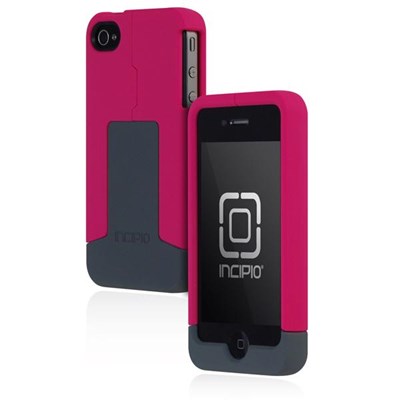 Apple Compatible Incipio Triad Case - Magenta and Grey IPH-643
