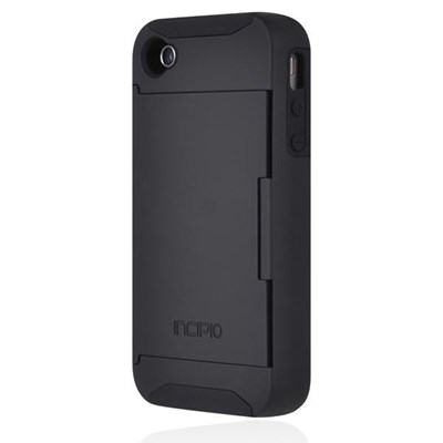 Apple Compatible Incipio Stowaway Case - Black  IPH-677