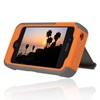 Apple Compatible Incipio Stowaway Case - Grey and Orange  IPH-678 Image 2