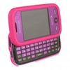 Samsung Compatible Rubberized Protective Cover - Dark Pink  M380RUBDKPK Image 2
