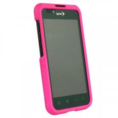 LG Compatible Rubberized Protective Cover - Dark Pink MARQUEERUBDKPK