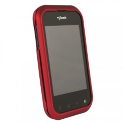LG Compatible Rubberized Protective Cover - Red MAXXQRUBRD
