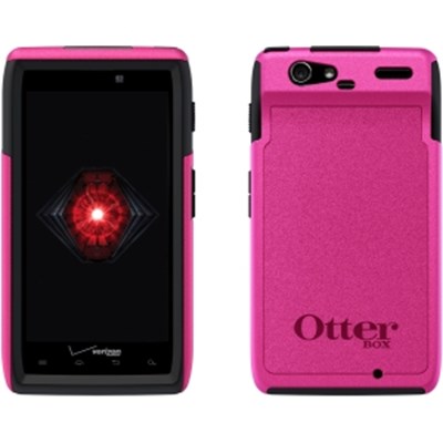 Motorola Compatible Otterbox Commuter Case - Pink  MOT4-RAZR1-B6-E4OTR
