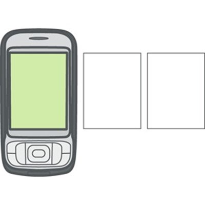 HTC Compatible BodyGuardz Front Protector  NL-BATT-1107F