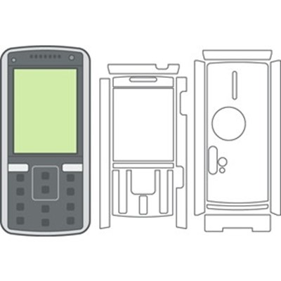 Sony Ericsson Compatible BodyGuardz Body and Screen Protector  NL-BSK8-0608