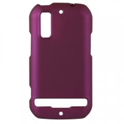 Motorola Compatible Rubberized Protective Cover - Purple  PHOTONRUBPU
