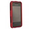 Samsung Compatible Rubberized Protective Case Cover - Red  PREVAILRUBRD Image 1