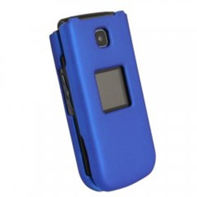 Samsung Compatible Rubberized Protective Case Cover - Dark Blue  R260RUBDKBL