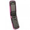 Samsung Compatible Rubberized Protective Case Cover - Dark Pink  R260RUBDKPK Image 2