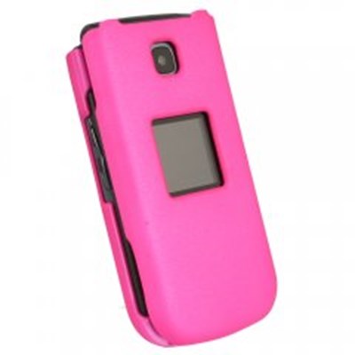 Samsung Compatible Rubberized Protective Case Cover - Dark Pink  R260RUBDKPK
