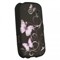 Samsung Compatible Rubberized Protective Cover - Black with Purple Butterfly R380RUBBKPUBF Image 2