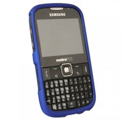 Samsung Compatible Rubberized Protective Cover - Dark Blue  R380RUBDKBL