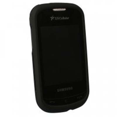 Samsung Compatible Rubberized Protective Cover - Black  R640RUBBK