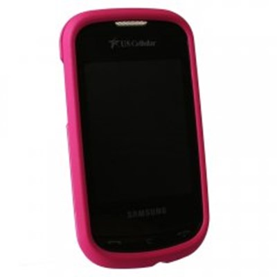 Samsung Compatible Rubberized Protective Cover - Dark Pink R640RUBDKPK