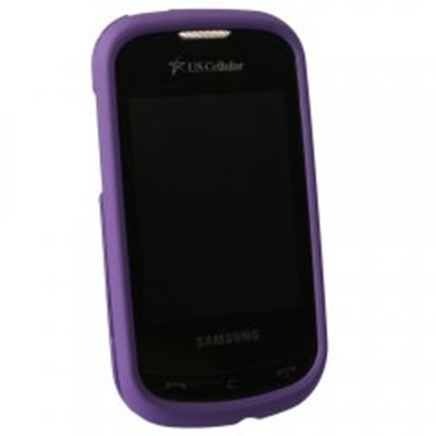 Samsung Compatible Rubberized Protective Cover - Purple R640RUBPU