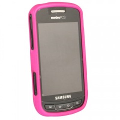 Samsung Compatible Rubberized Protective Cover - Dark Pink R720RUBDKPK