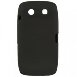 Blackberry Compatible Silicone Cover - Black  SILBB9850BK