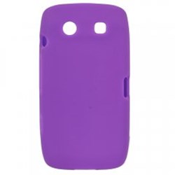 Blackberry Compatible Silicone Cover - Purple SILBB9850PU