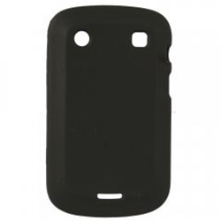 Blackberry Compatible Silicone Sleeve Cover - Black  SILBB9900BK