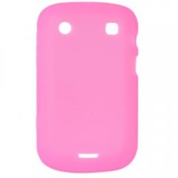 Blackberry Compatible Silicone Sleeve Cover - Pink  SILBB9900DKPK