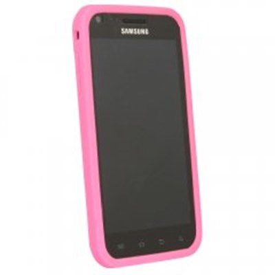 Samsung Compatible Silicone Gel Cover - Dark Pink SILEPICTOUCHDKPK