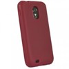 Samsung Compatible Silicone Gel Cover - Maroon SILEPICTOUCHMAR Image 1