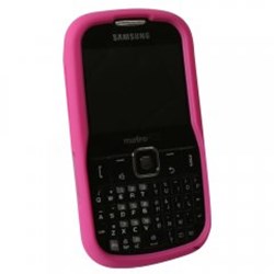 Samsung Compatible Silicone Cover - Dark Pink SILR380DKPK