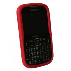 Samsung Compatible Silicone Cover - Red SILR380RD