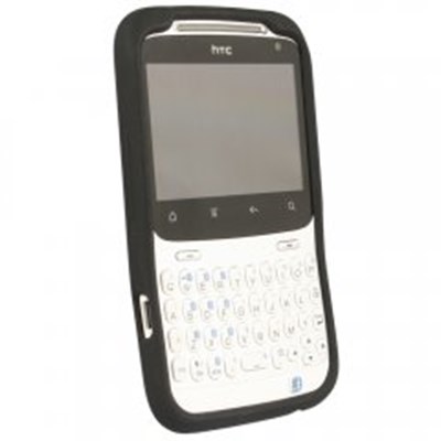 HTC Compatible Silicone Cover - Black SILSTATUSBK