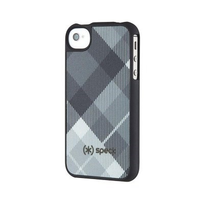 Apple Compatible Speck Fitted Case - MegaPlaid Black SPK-A0787