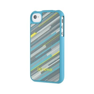 Apple Compatible Speck Fitted Case - HyperStripe Teal SPK-A0788