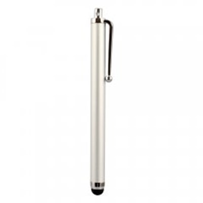 Stylus Pen with Rubber Tip - Silver  STYLUSSV