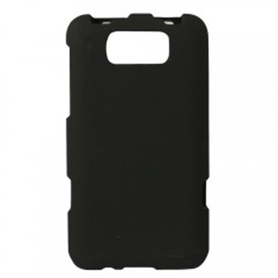 HTC Compatible Rubberized Protective Cover - Black TITANRUBBK