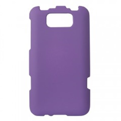 HTC Compatible Rubberized Protective Cover - Purple TITANRUBPU