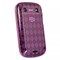 Blackberry Compatible Checkered Pattern TPU Cover - Hot Pink TPUBB9900HPCK Image 2