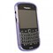 Blackberry Compatible Checkered Pattern TPU Cover - Purple TPUBB9900PUCK Image 1